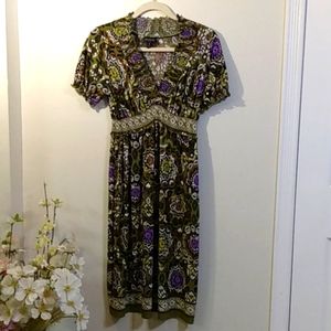En Focus Studio Size 10 short sleeves dress